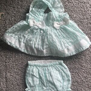 Cupcakes & Cashmere Green Matching Set with Diaper Cover